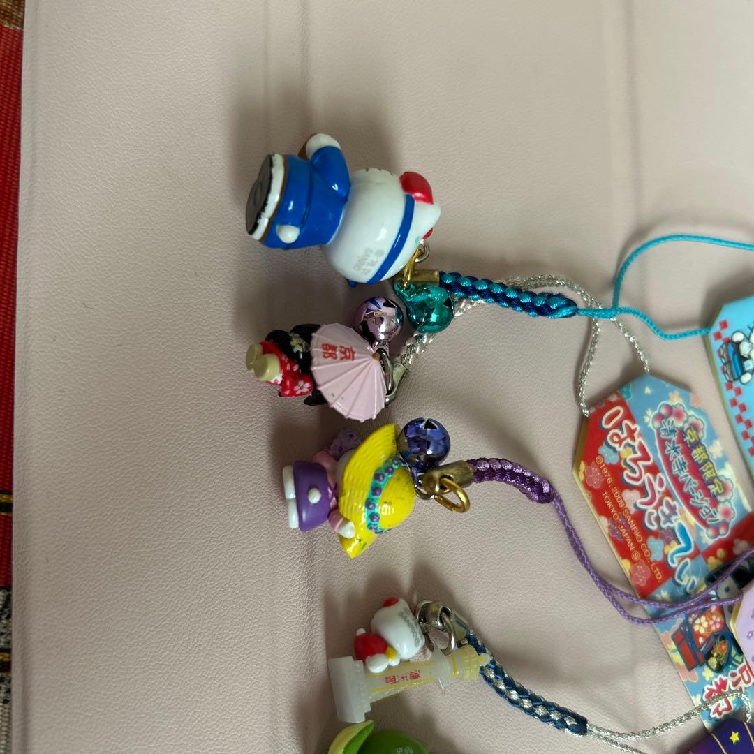 ハローキティ根付5個