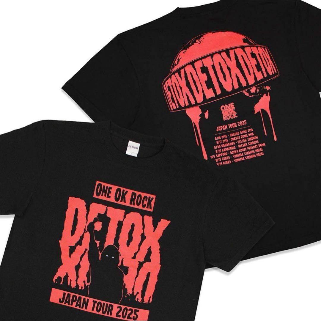 【新品】ONE OK ROCK DETOX 2025 ツアー Tシャツ S