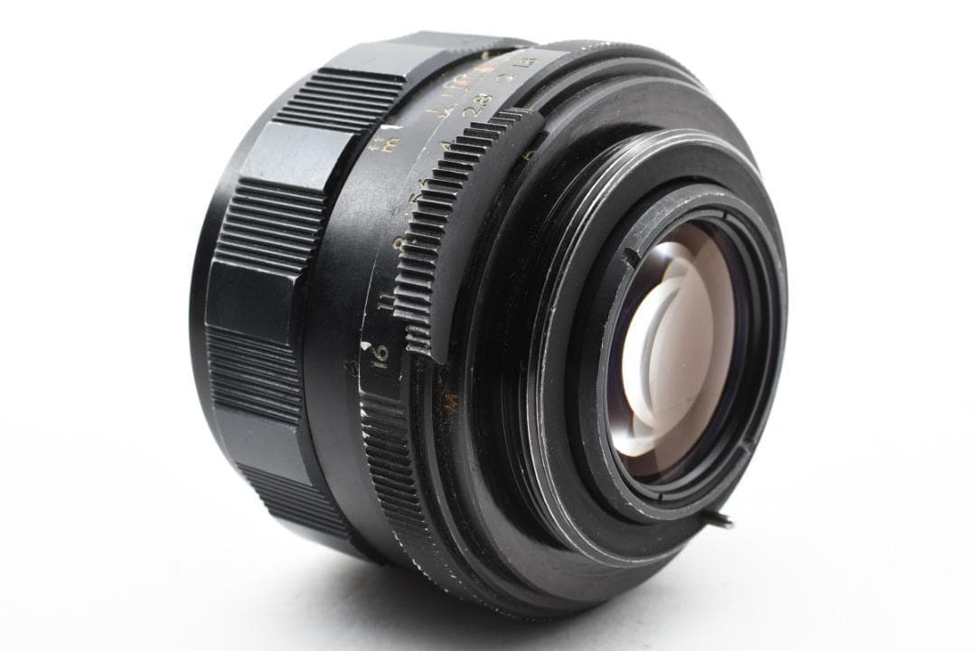 前期型 Super Takumar 55mm F1.8 純正フード付 SO147