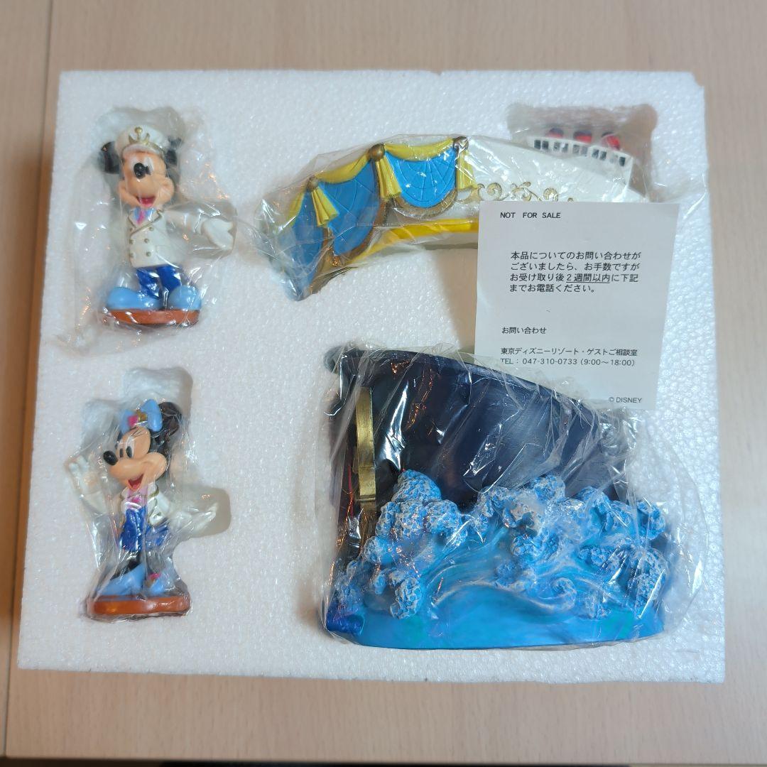 【希少品】東京ディズニーシー 5周年 ミッキー ミニー フィギュア