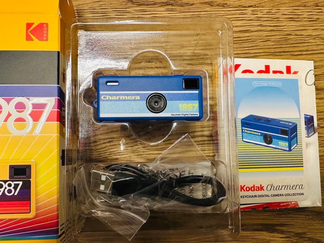新品未使用　Kodak Charmera コダック　チャーメラ　ブルー