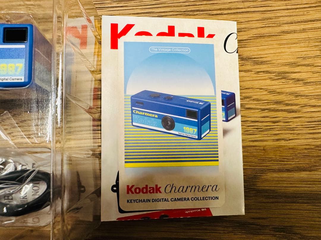 新品未使用　Kodak Charmera コダック　チャーメラ　ブルー