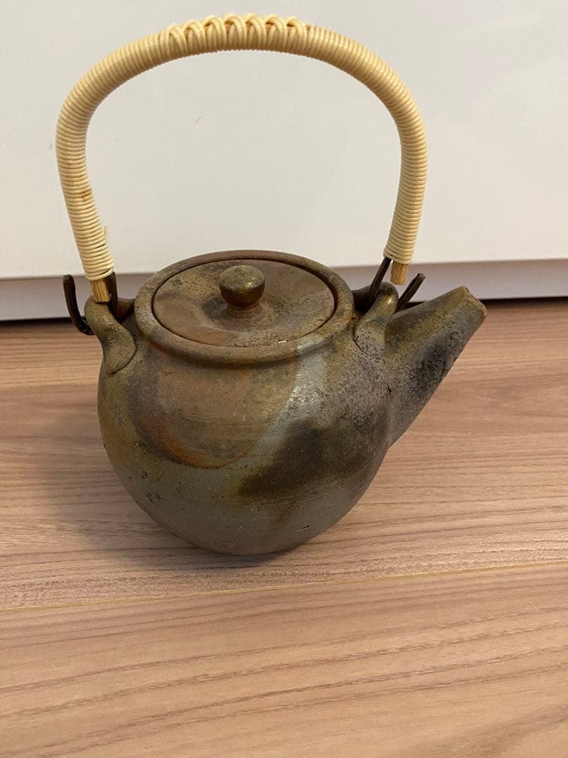 備前焼　急須、湯呑みセット