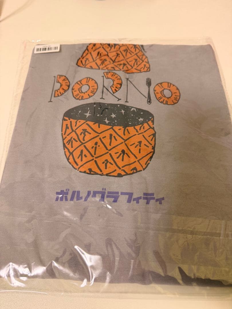 ポルノグラフィティ サマーグッズ2016 パイナップルTシャツ グレー M