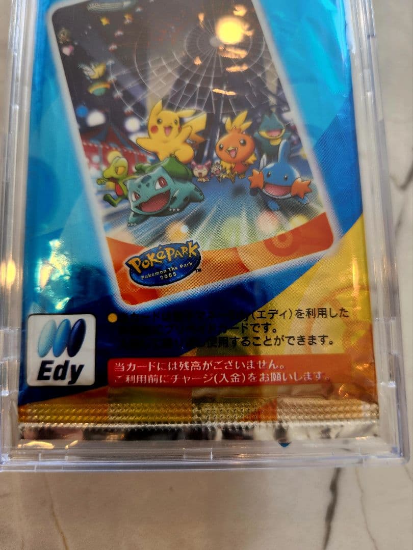 【新品未開封】 ポケパーク限定　スペシャルEdyカード　2005年ポケパーク限定