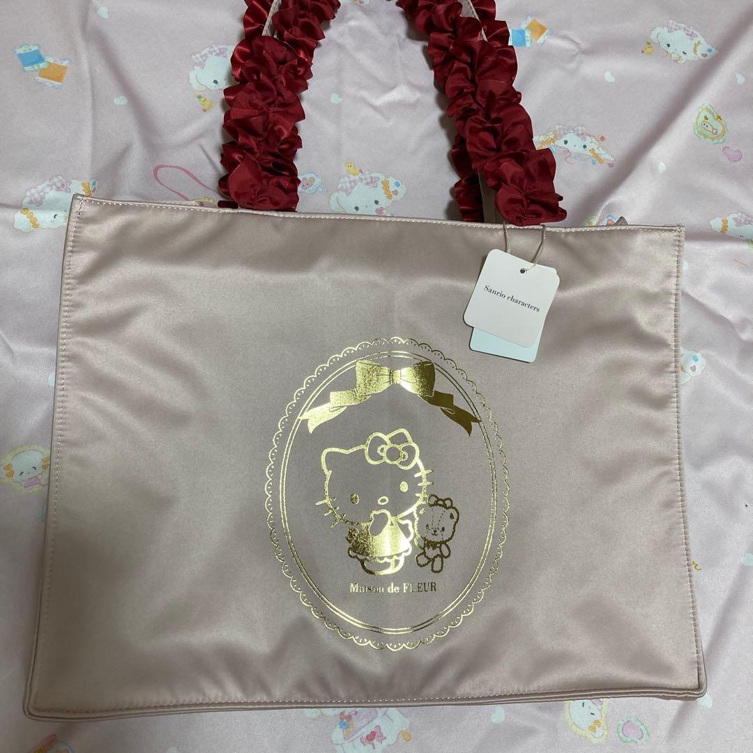 ［新品］ハローキティ Maison de FLEUR トートバッグ