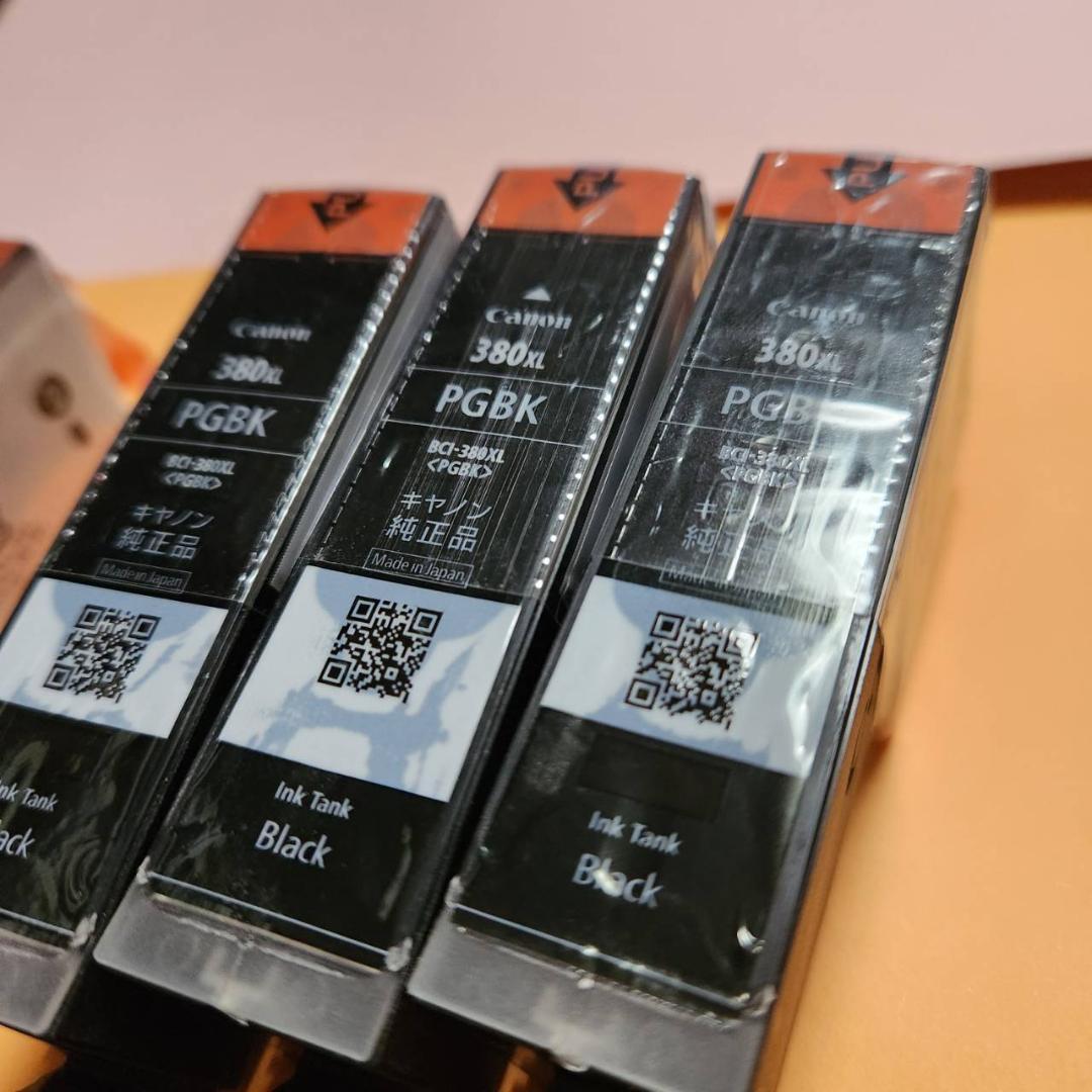 CANON 純正インク　380XL 380 380S　キャノン純正