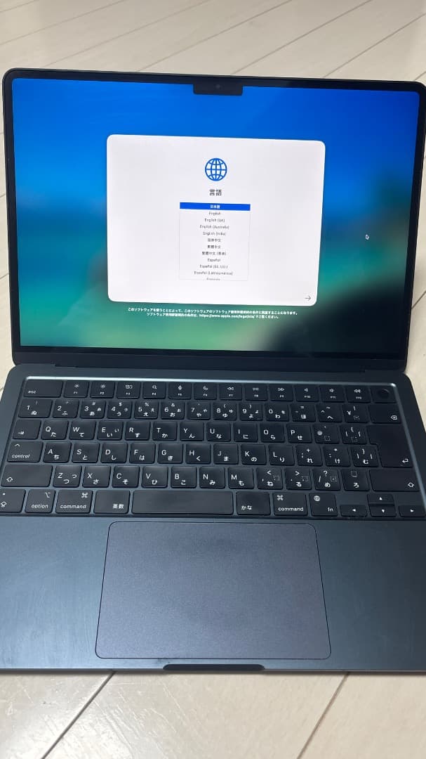 MacBook Air M2 13.6インチ メモリ16GB SSD 1TB