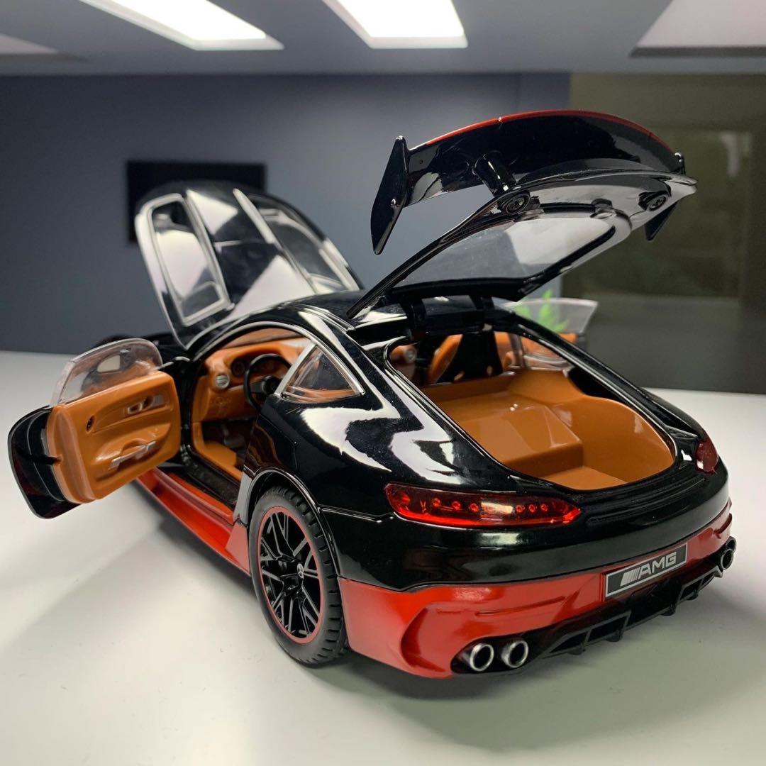 1/18 ダイキャストモデル Mercedes ミニカー ライト サウンド付