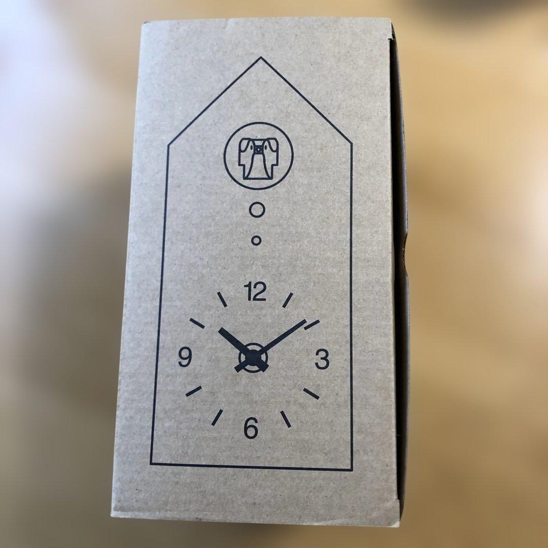 送料込み　無印良品鳩時計 ホワイト 手作り　新品未使用