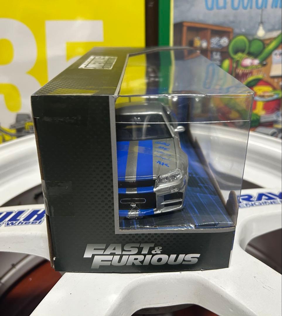 ワイルドスピード ブライアン 日産 スカイライン GT-R BNR34 絶版