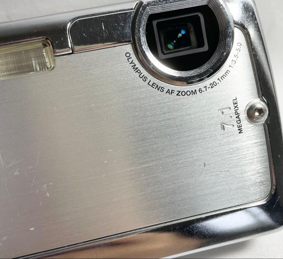 【完動品】OLYMPUS μ 720 SWデジタルカメラ 動作確認済み