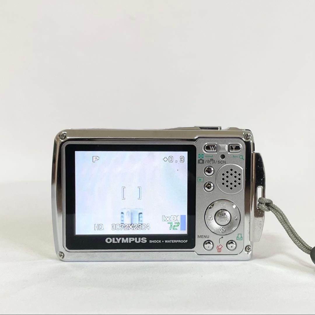 【完動品】OLYMPUS μ 720 SWデジタルカメラ 動作確認済み