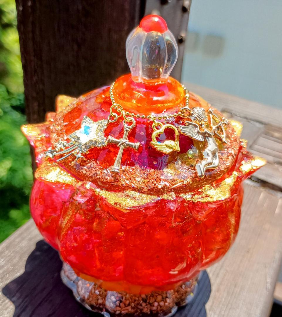 第1CHAKRA✧壺型のオルゴナイト