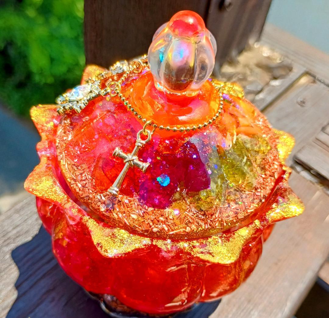 第1CHAKRA✧壺型のオルゴナイト