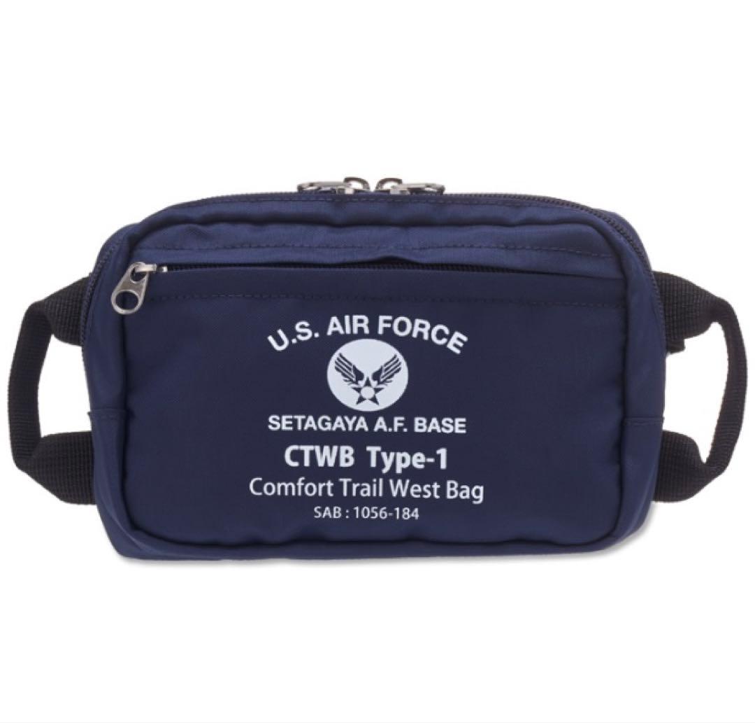 世田谷ベース正式装備品 S.E.A.F. ウエストバッグ ネイビー