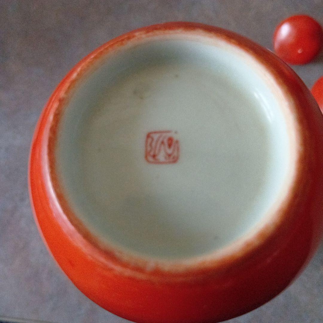 九谷焼　銚子　一対　蓋つき