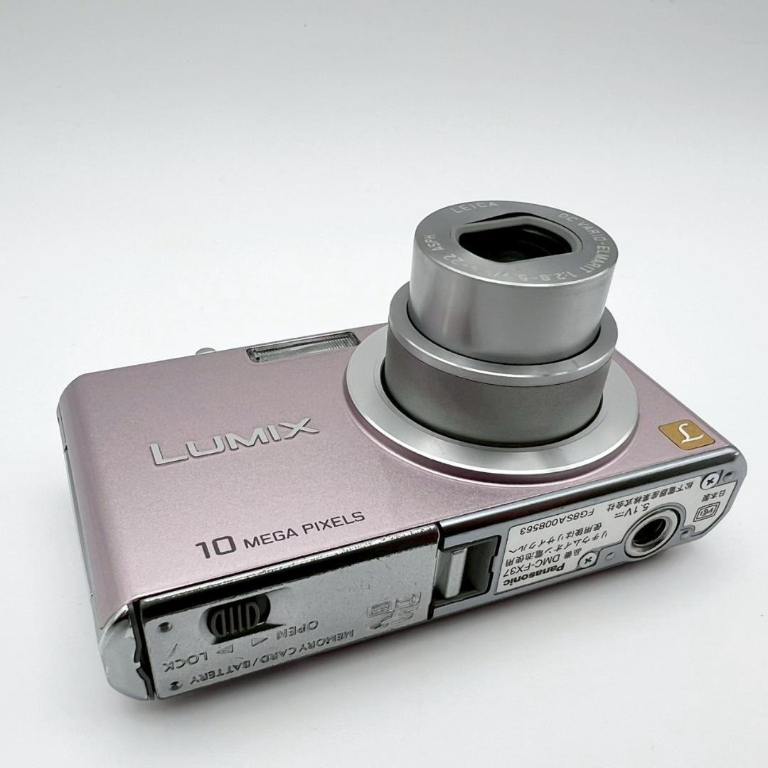 【完動品】Panasonic LUMIX DMC-FX37 コンデジ 動作確認済