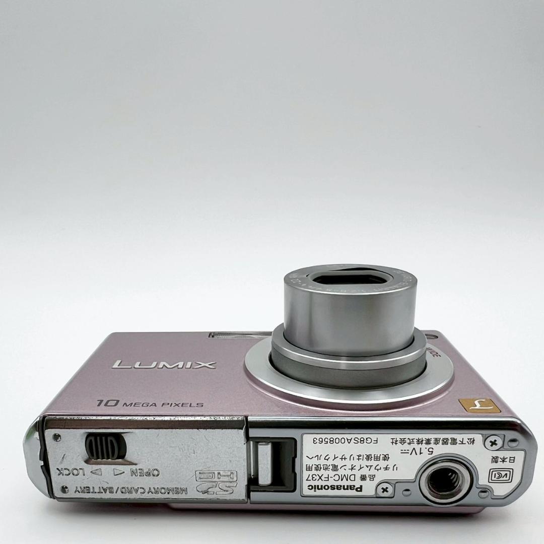 【完動品】Panasonic LUMIX DMC-FX37 コンデジ 動作確認済