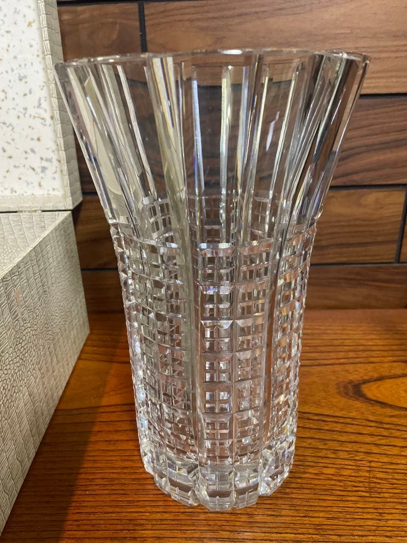 Kagami crystals クリスタル花瓶　大型　重さ約5.2kg 高級