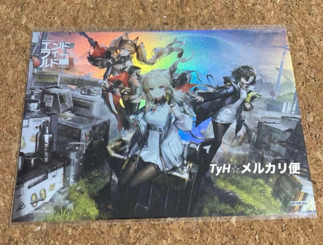TGS2025 アークナイツエンドフィールド 試遊特典 管理人 Ver.A 色紙