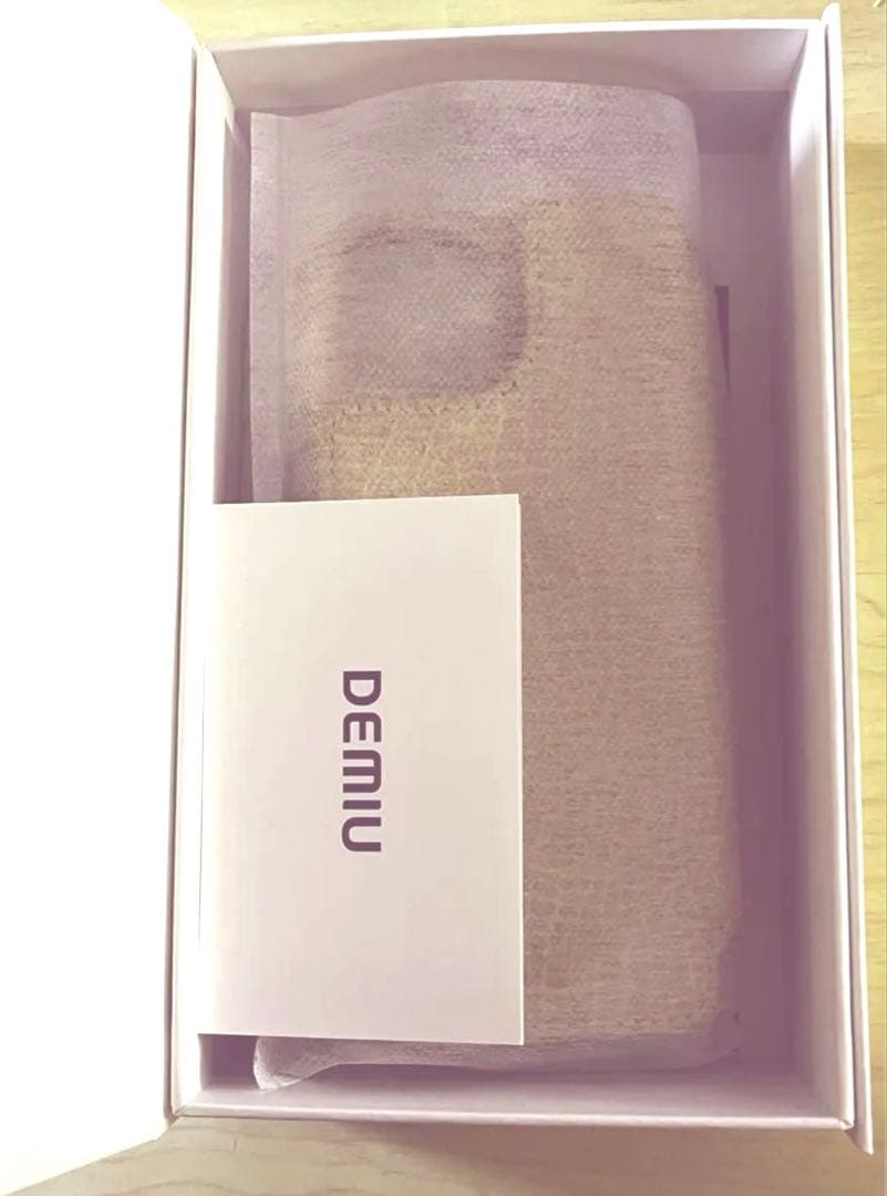 【新品】DEMIU POCHE FLAT 手帳型 iPhone13ケース　本革