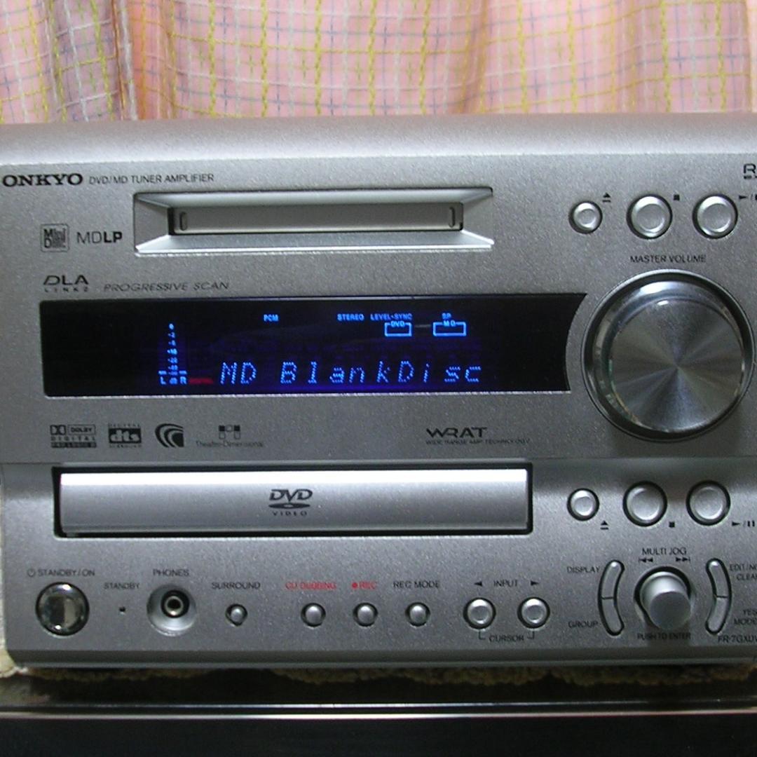 ＜整備品＞ONKYO FR-7GXDV +リモコンと取説付き
