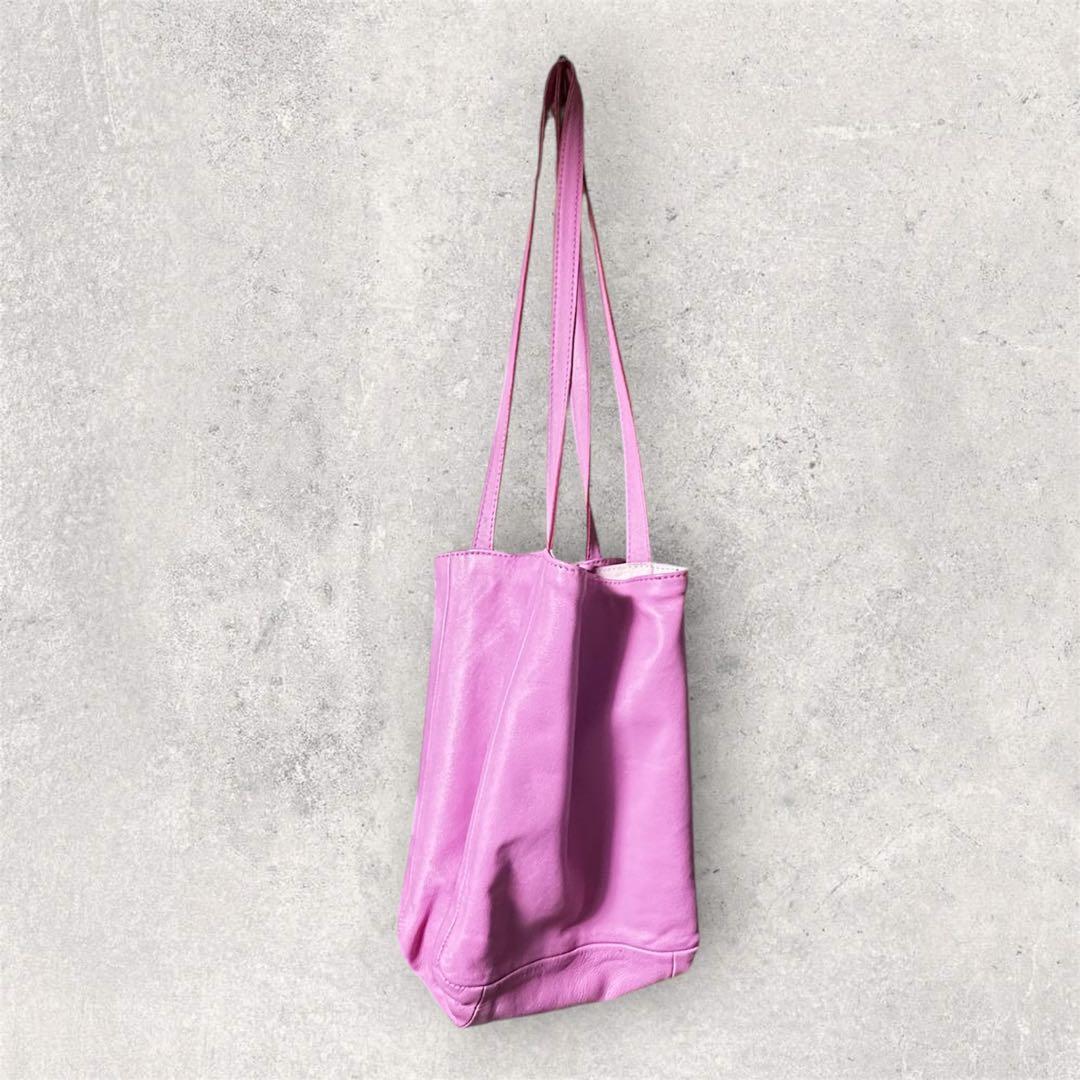 ayakawasaki シェイクバッグ　ラベンダーピンク