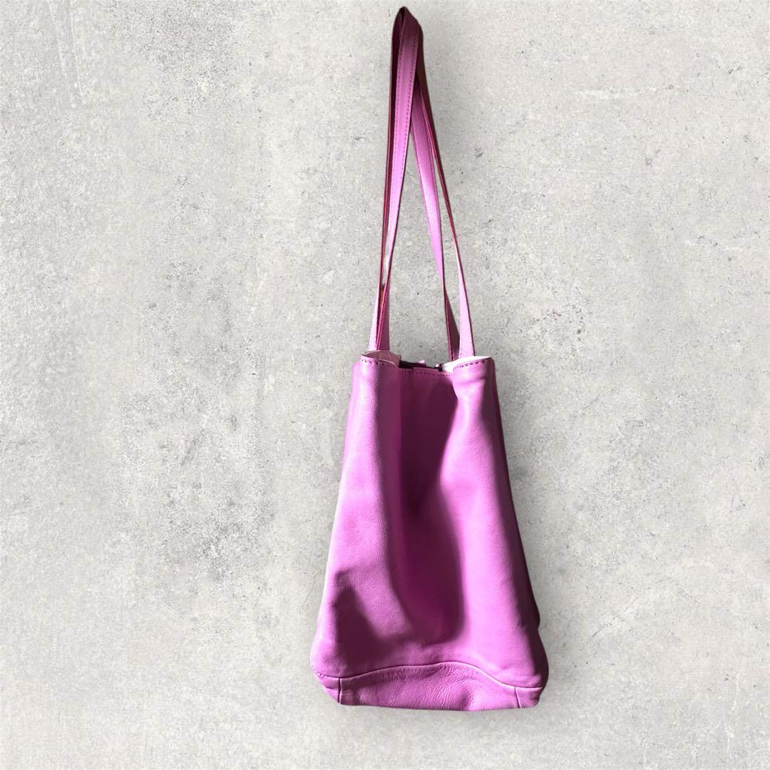 ayakawasaki シェイクバッグ　ラベンダーピンク