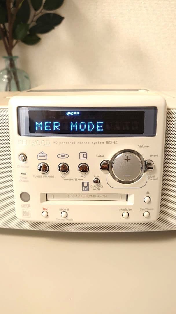 KENWOOD　MDX-L1　MD PERSONAL STEREO SYSTEM