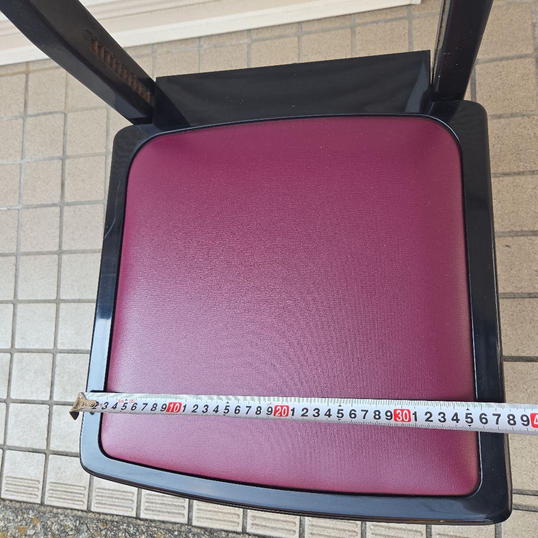 ピアノ 椅子 昭和レトロ