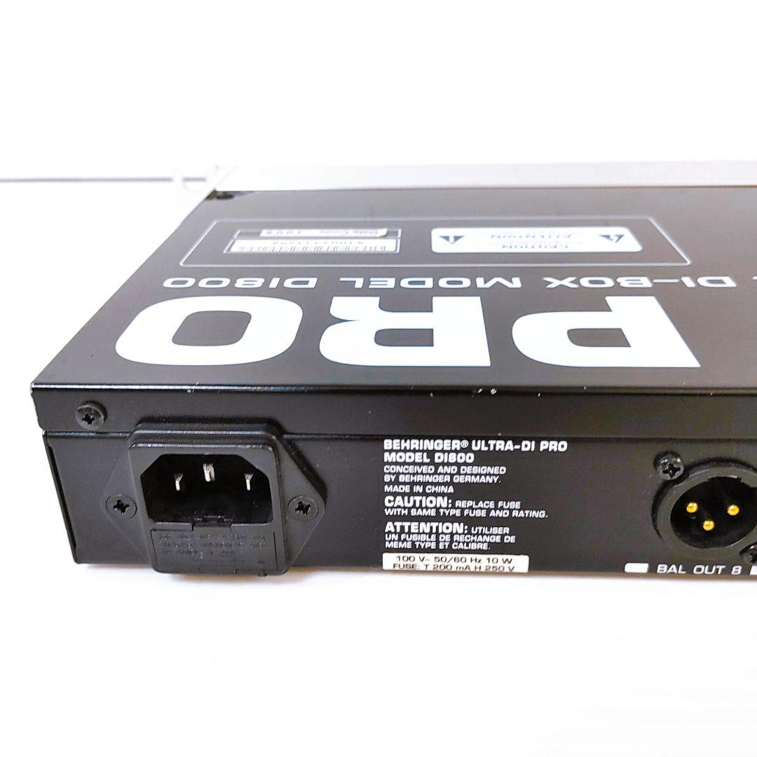 BEHRINGER ベリンガー DI800 8チャンネル ダイレクトボックス