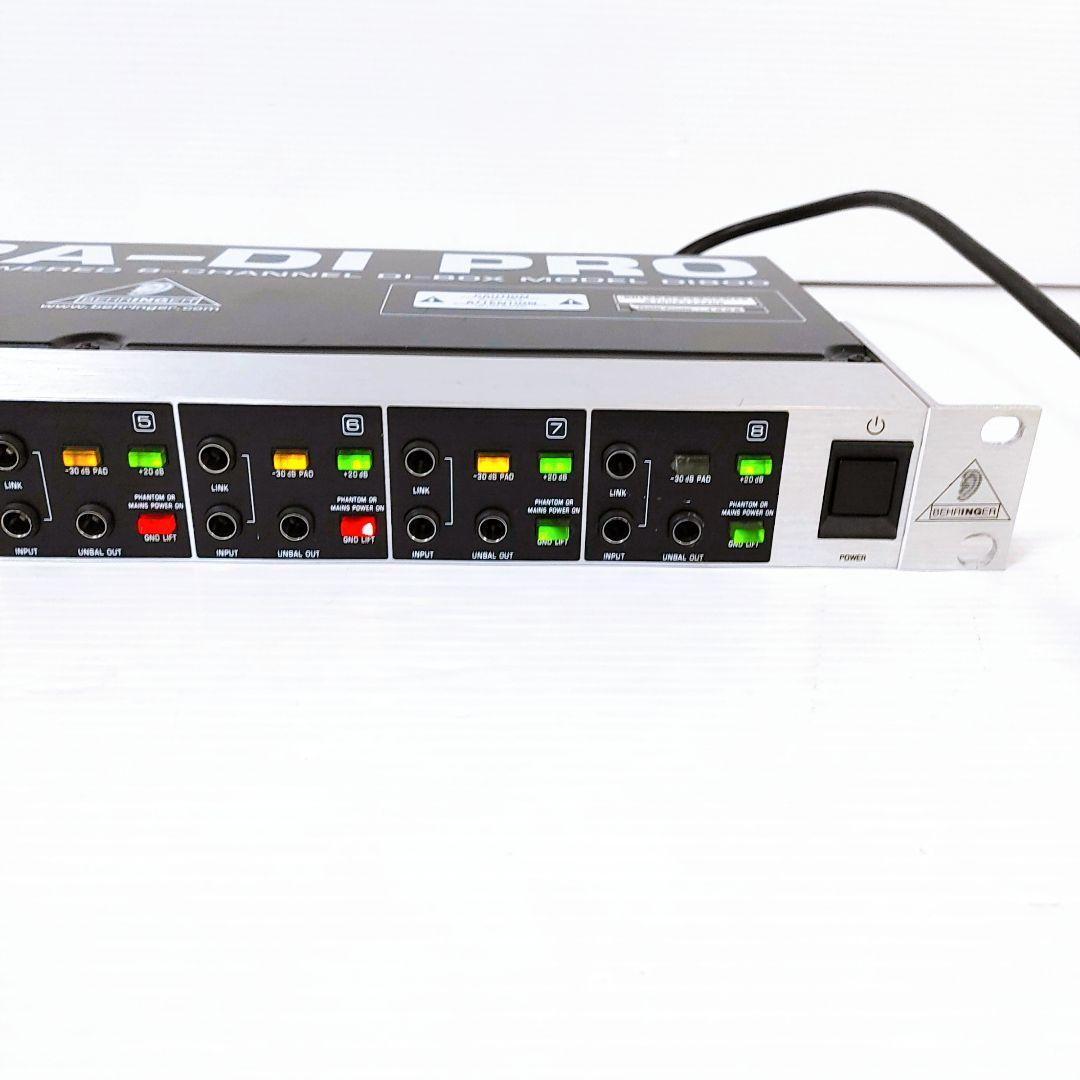 BEHRINGER ベリンガー DI800 8チャンネル ダイレクトボックス