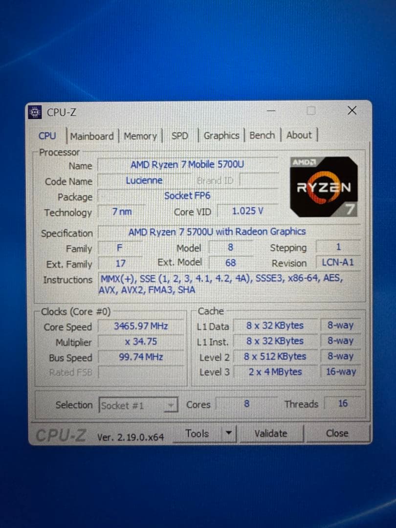 その他ノートPC本体 DELL Inspiron 14 5415 32GB Ryzen 7 5700U