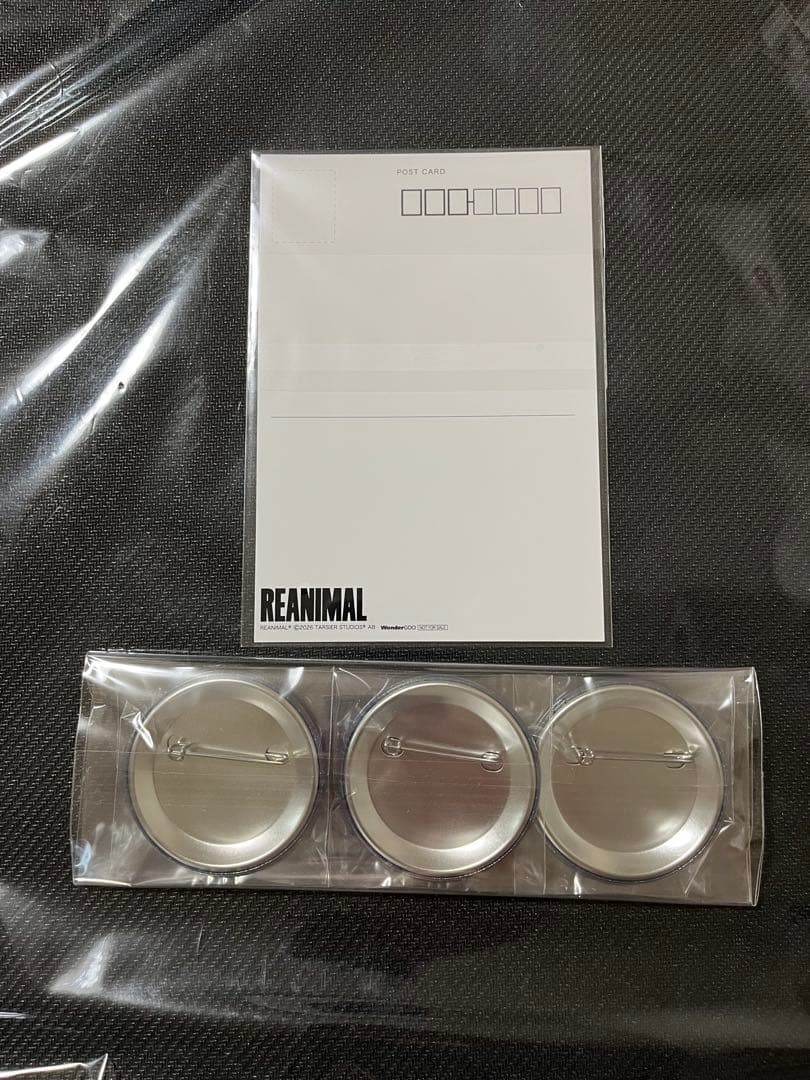 アニマル　REANIMAL ワンダーグー　缶バッジ　ポストカード　Wonder