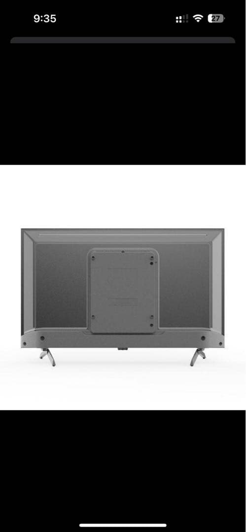 し　JVC 32V型 テレビ 本体　新品未開封