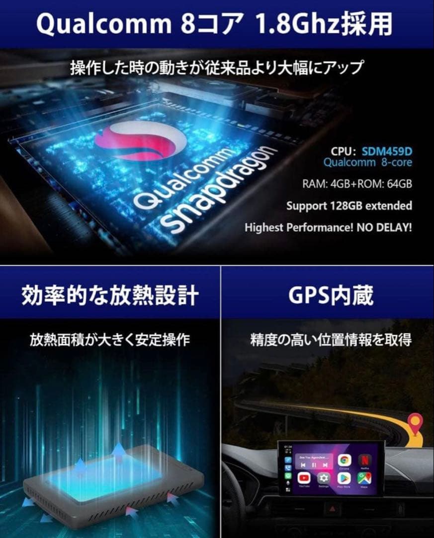 オットキャスト OTTOCAST U2-PLUS carplay aibox
