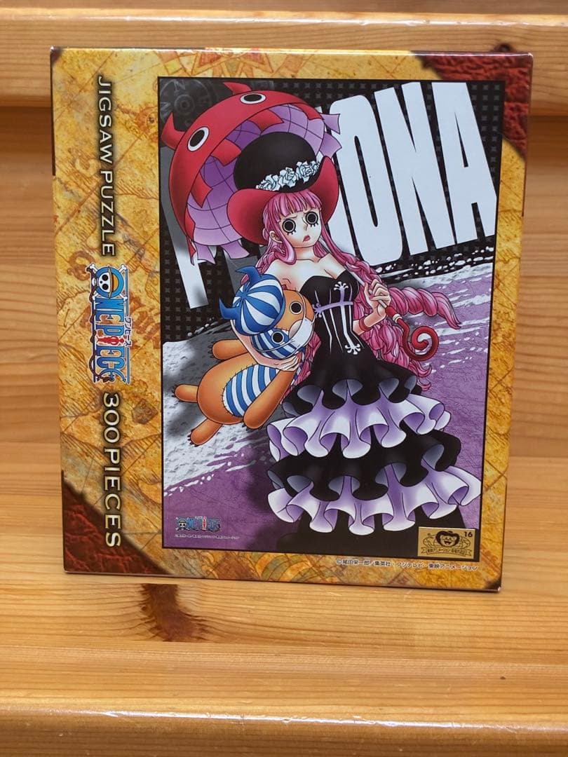 【廃盤/箱付】ONE PIECE ペローナ300Pパズル＋専用フレーム完成品