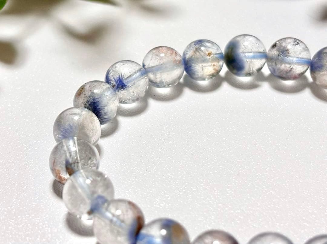 最高品質　蒼き妖精の輝き　幻のデュモルチェライトイングレートネイチャークォーツ