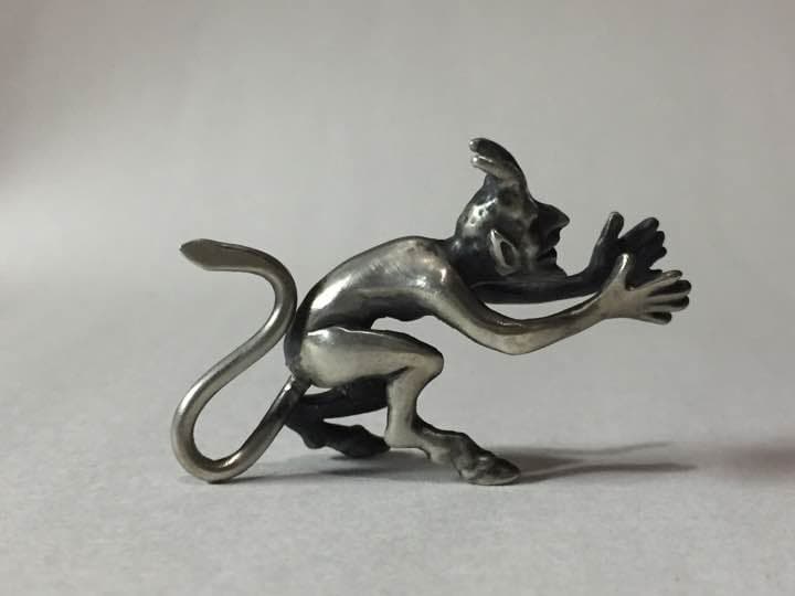 シルバー デビル オーナメント② progressive art jewelry