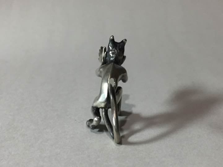 シルバー デビル オーナメント② progressive art jewelry