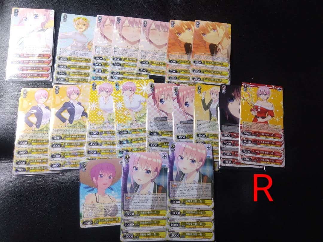 ヴァイスシュヴァルツ 引退品 五等分の花嫁 デッキ5個セット+デッキパーツ