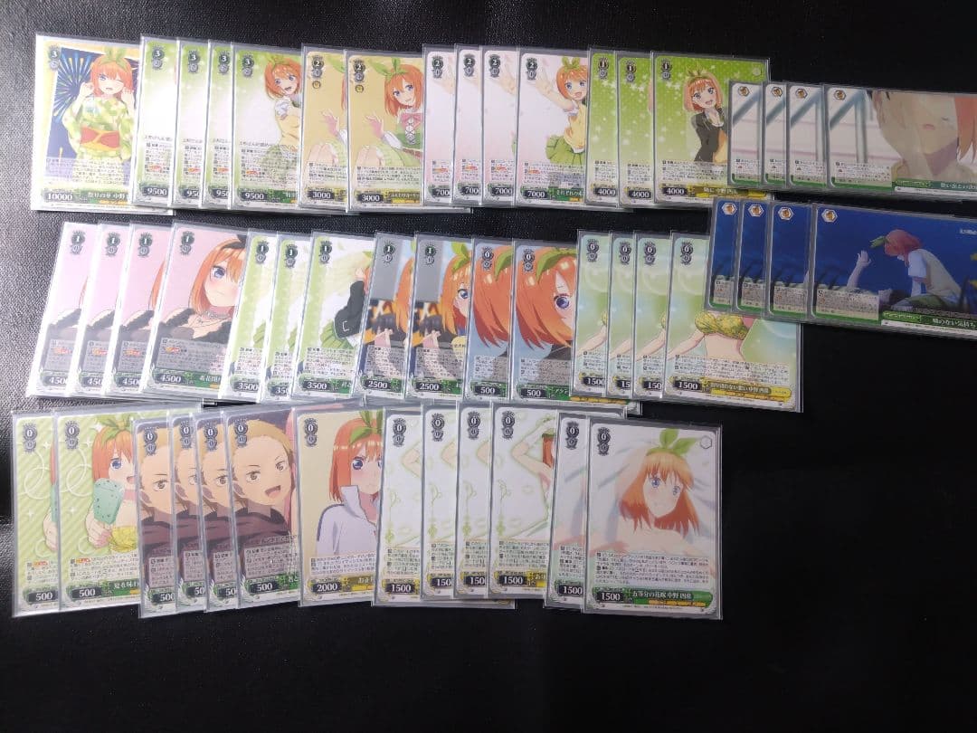 ヴァイスシュヴァルツ 引退品 五等分の花嫁 デッキ5個セット+デッキパーツ