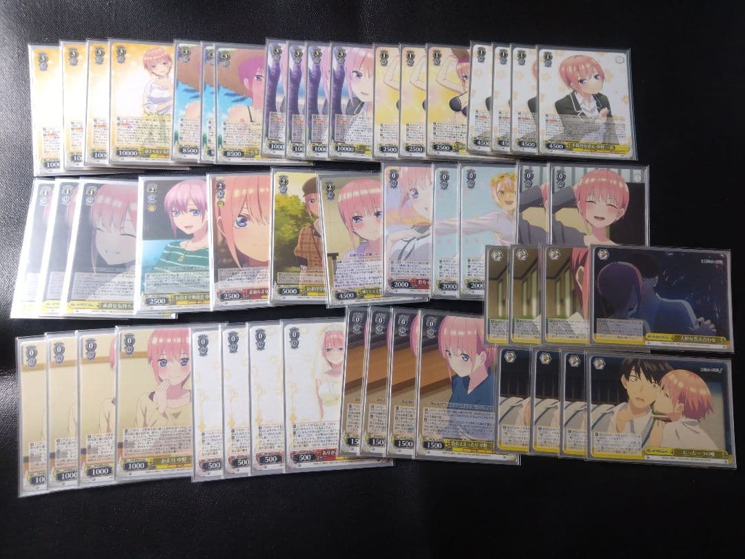 ヴァイスシュヴァルツ 引退品 五等分の花嫁 デッキ5個セット+デッキパーツ