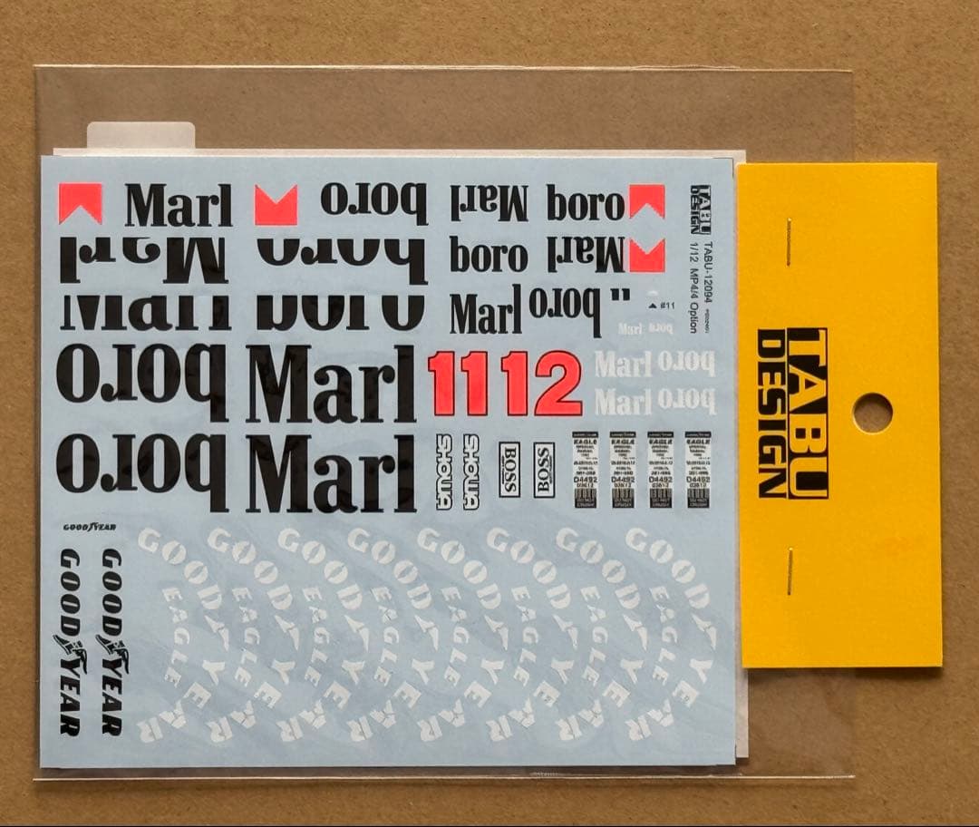 McLaren MP4/4 1988年モデル プラモデル