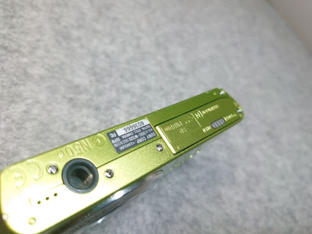 SONY Cyber-shot DSC-W320 グリーン ジャンク