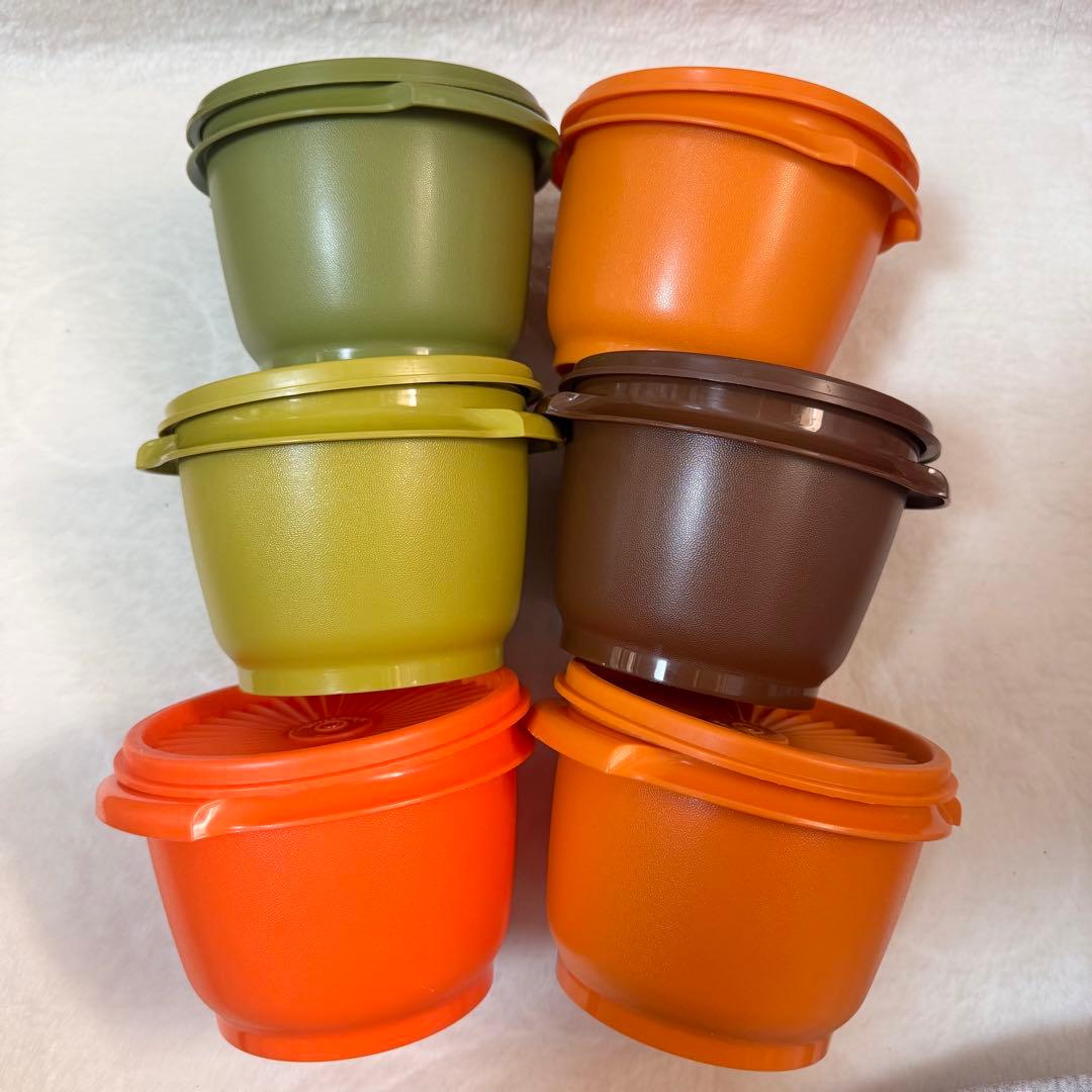 タッパーウェア 食品保存容器 6点セット Tupperware
