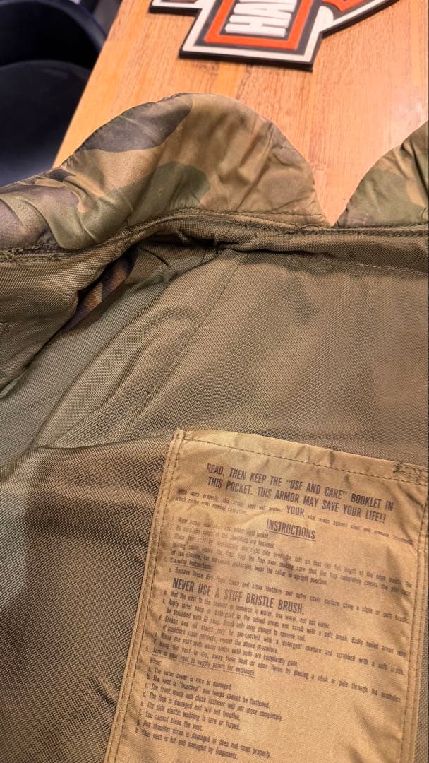 米軍 ボディアーマー ベスト 迷彩 ウッドランド M 軍物 実物 タクティカル