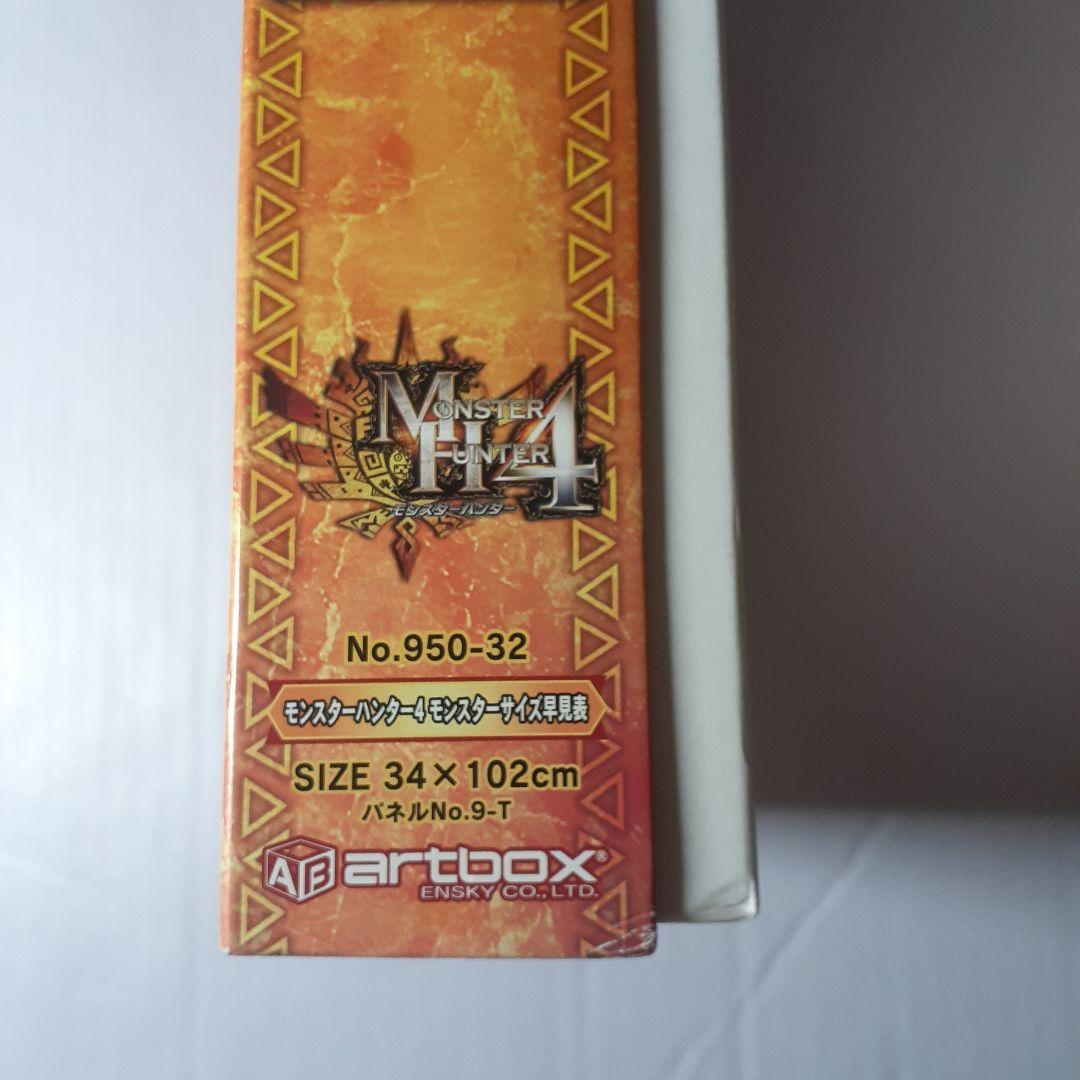 ～廃盤 未開封モンスターハンター4 モンスターサイズ早見表　950ピース パズル