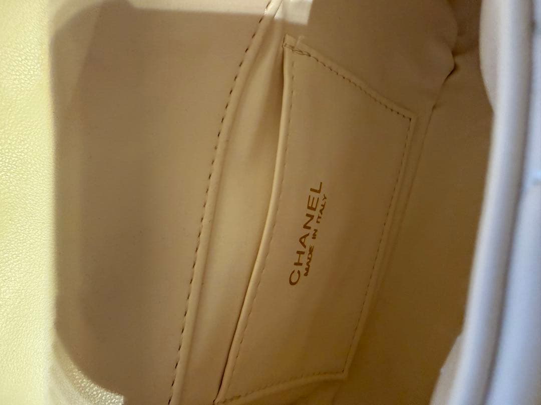 シャネル　ノベルティ チェーンショルダーバッグ ピンクラインストーン ココマーク